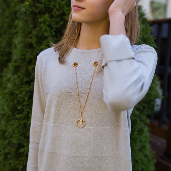 Dress with Necklace - Picture 1 of 10